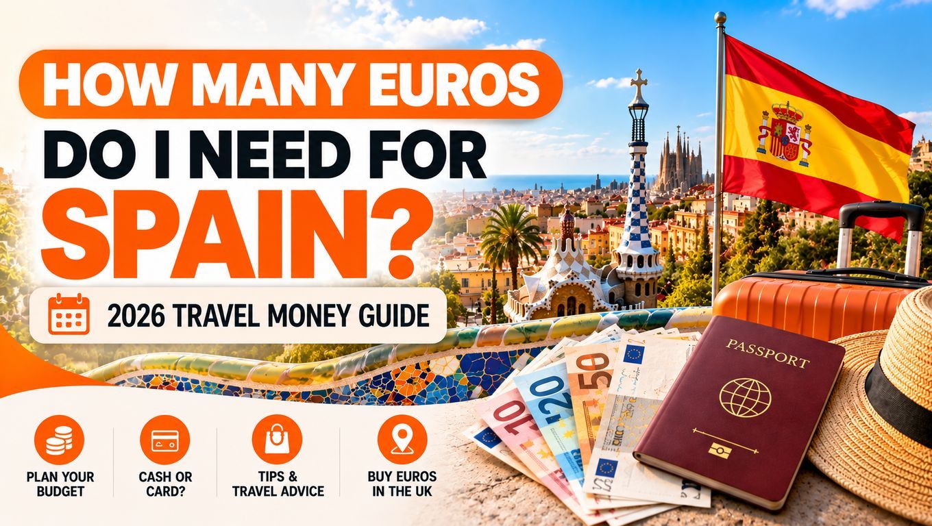 How Much Euros Do I Need for a Week in Spain? 2026 Travel Money Guide