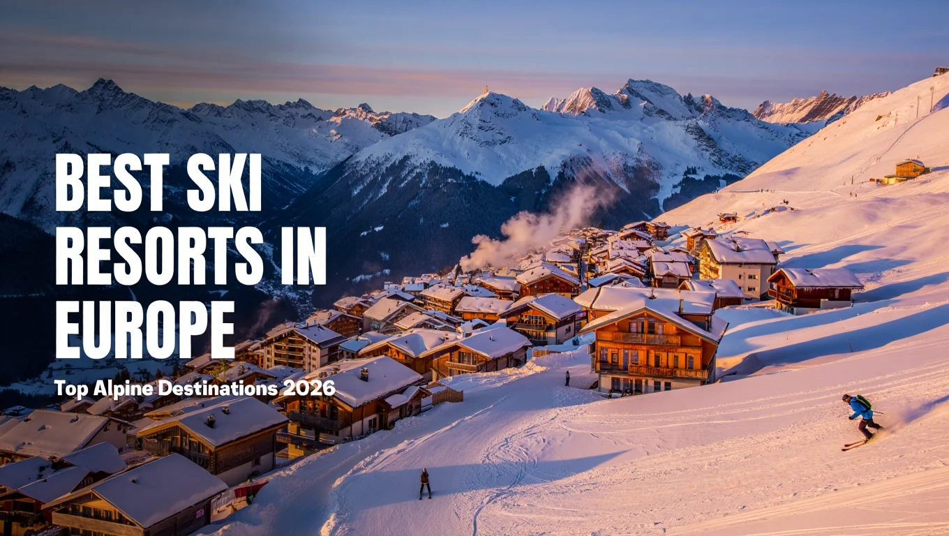 The Best Ski Resorts in Europe: From Beginners to Expert Skiers